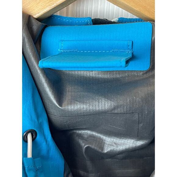 EMS Ascent Series Gore-Tex Blue Rain Ski Shell Hooded Jacket Lightweight Size XS - Picture 4 of 9